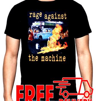 Rage against the machine, men's t-shirt, 100% cotton, S to 5XL